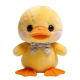 Yellow Duckling Plush with Checkered Bow Tie(24 Inches)
